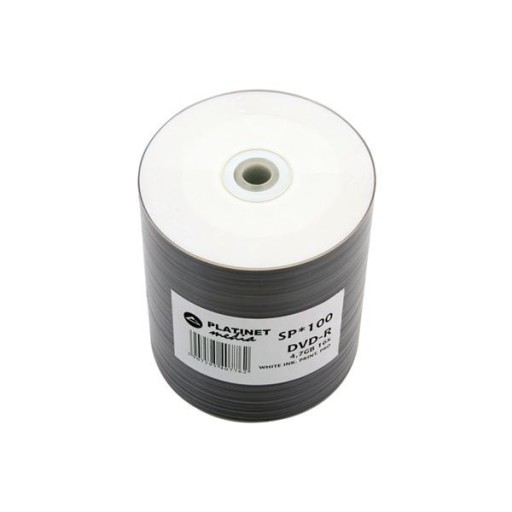 DVD-R GLOSSY PRINTABLE BŁYSZCZĄCE DO NADRUKU 100x