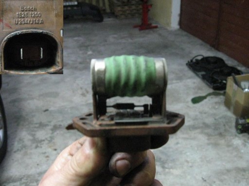 Rezystor opornica wentylatorów Ford Maverick 00-06