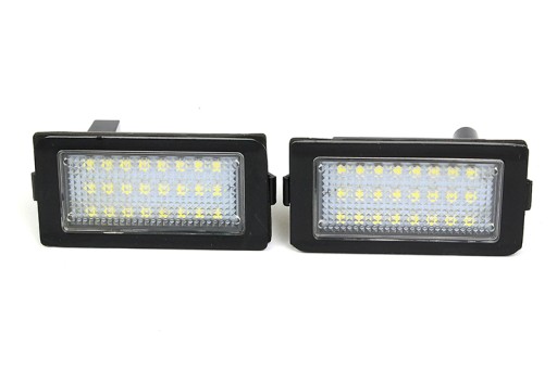 BMW 7 E38 PODŚWIETLENIE LED TABLICY REJESTRACJA