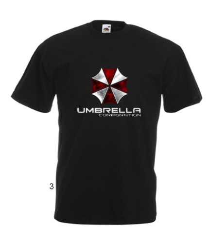 KOSZULKA WZORY Resident Evil Umbrella Corps