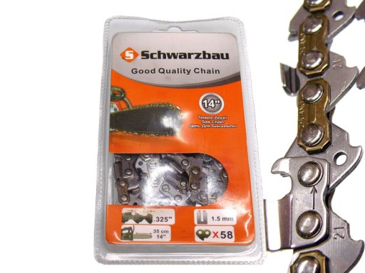 ŁAŃCUCH 14'' 58x325 do piły pilarki piła HUSQVARNA