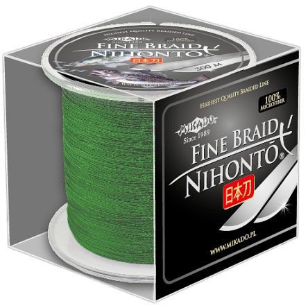 MIKADO NIHONTO FINE BRAID GREEN - 0.18 MM 300 M