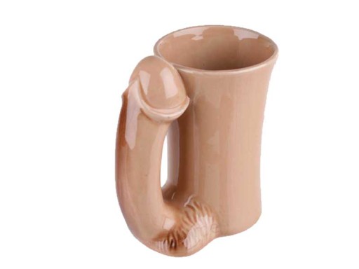 Ceramiczny kubek PENIS 3D panieński śmieszny Wacek