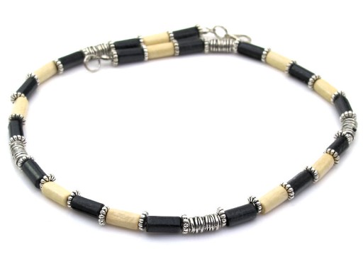 NASZYJNIK męski ORIENTALNY koraliki *** 45 [N345]