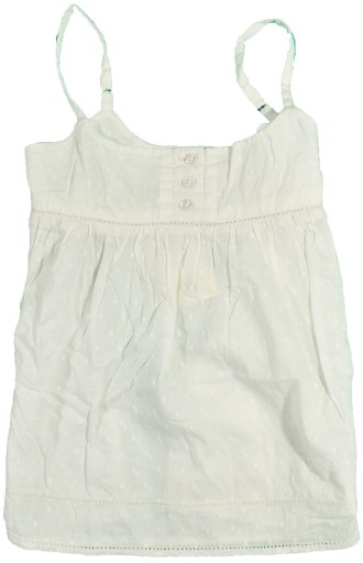 LEE bluzka dziewczęca WHITE s/l GIRLY TOP 8Y 128cm