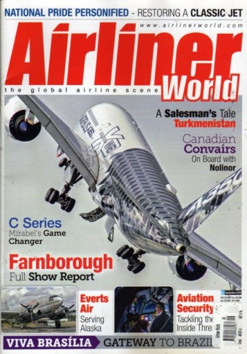 AIR LINER 9/2016 UK- LOTNICTWO-