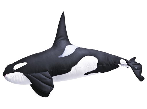 Orka mini (orcinus orca) poduszka maskotka 51cm