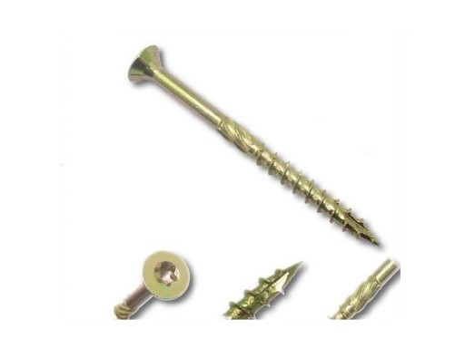 WKRĘTY CIESIELSKIE do drewna 4x60 mm WKRĘT TORX