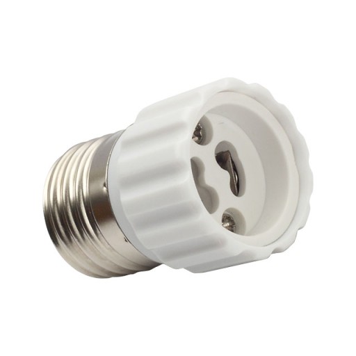 PRZEJŚCIÓWKA ADAPTER ŻARÓWKI E27 NA GU10 DO LED