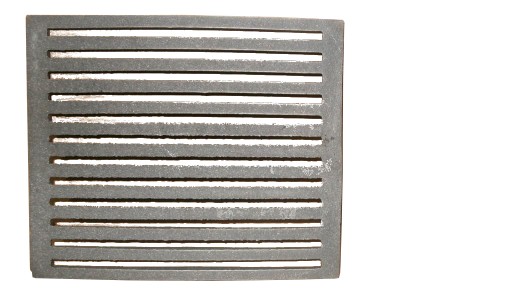 Ruszt żeliwny kominkowy ruszt pieca grill 30x25 cm