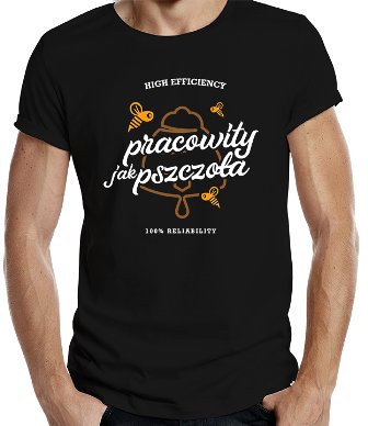 Prezent KOSZULKA PRACOWITY JAK PSZCZOŁA rozm. XXXL