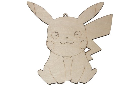 Pokemon Pikachu ( Pikaczu ) ZAWIESZKA sklejka A299