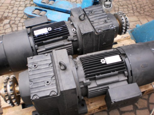 silnik elektryczny 7,5 kw motoreduktor 27 obr ham
