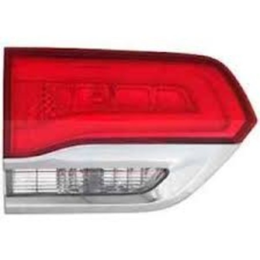 JEEP GRAND CHEROKEE WK2 2014-2021 LAMPA TYŁ LEWA KLAPY Z CHROM
