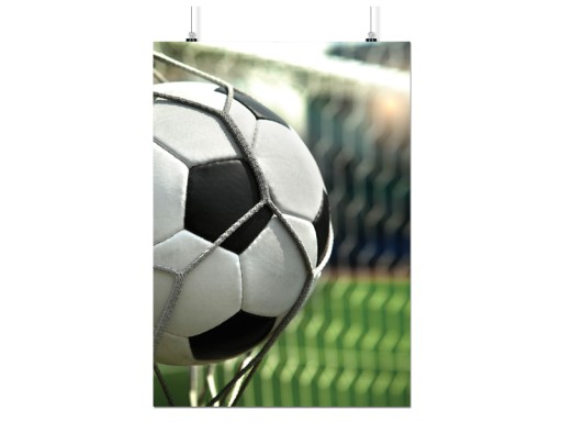 PLAKAT PIŁKA NOŻNA EURO 90x60 CM 38 WZORÓW MATOWY