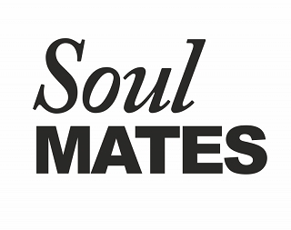 Naklejki pod buty SOUL MATES dla pary młodej 2szt