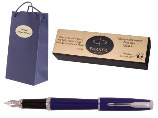 PARKER Pióro wieczne Urban Nightsky Blue CT GRAWER