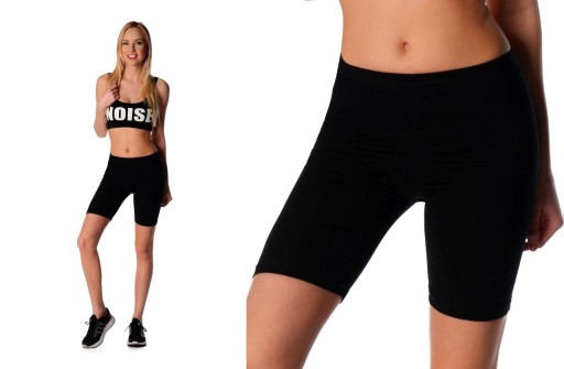 Legginsy KOLARKI sportowe CZARNE 1/2 G3 XXL/44