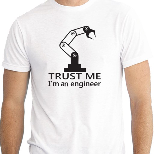 koszulka INŻYNIER MAGISTER prezent TRUST ME