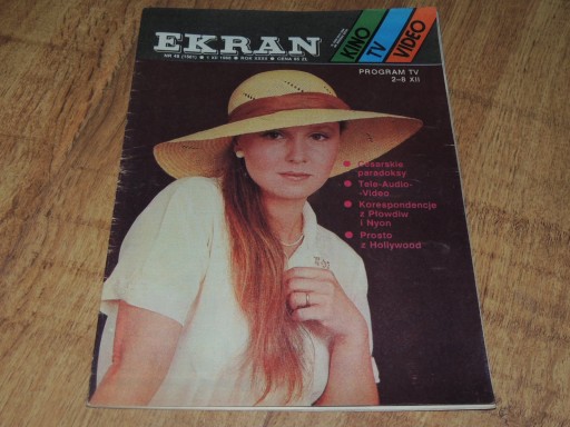 EKRAN 48/1988 E Domańska, J Kawalerowicz M Douglas