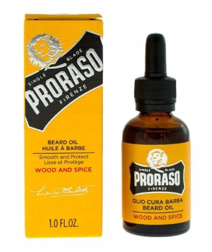 PRORASO Olejek Do Brody WOOD & SPICE 30ml