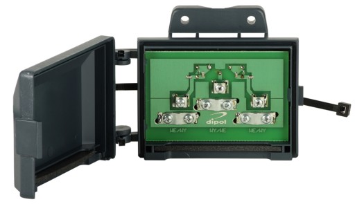 Rozgałęźnik do 2 TV sumator antenowy DVB-T2 ST 1-69 zewnętrzny Dipol