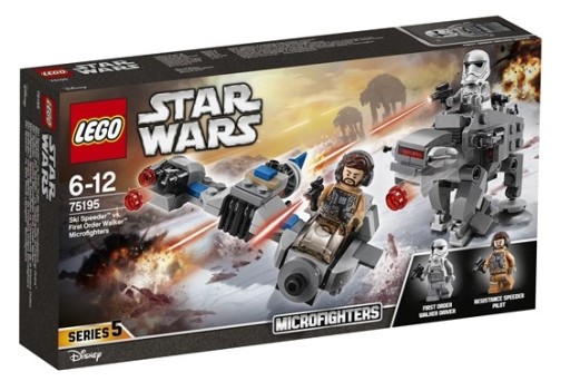 LEGO 75195 STAR WARS SKI SPEEDER MASZYNA KROCZĄCA