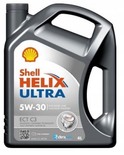 OLEJ SHELL HELIX ULTRA 5W30 ECT C3 4 L