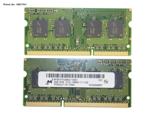 RAM 4GB MT8KTF51264H2-1G6E1 FUJITSU LIFEBOOK S904