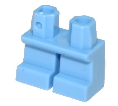 LEGO NOGI, NÓŻKI KRÓTKIE MEDIUM BLUE NR 41879