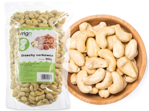 Orzechy NERKOWCA , Nerkowce Naturalne 900g