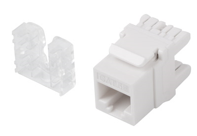 GNIAZDO KEYSTONE ZŁACZE RJ45 LSA UTP KAT 6 45x45