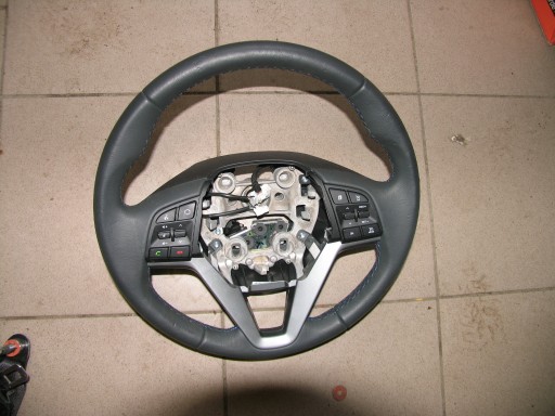 HYUNDAI TUCSON II 2 2016 KIEROWNICA SKÓRA ŁADNA