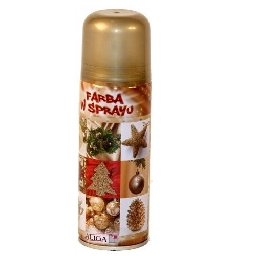 FARBA W SPRAYU OZDOBNA 250ML SPRAY ŚWIĘTA 4xKOLOR