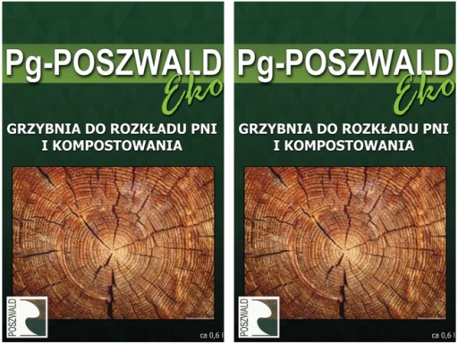 2 x GRZYBNIA DO ROZKŁADU PNI DRZEW I KOMPOSTOWANIA