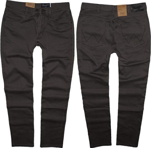 WRANGLER ARIZONA szare regular proste GREY