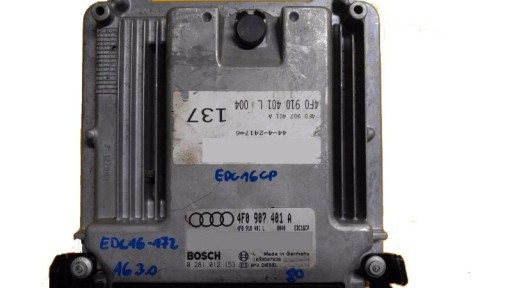 ECU AUDI A6 3.0 4F0907401A 0281012153 DOPISZĘ