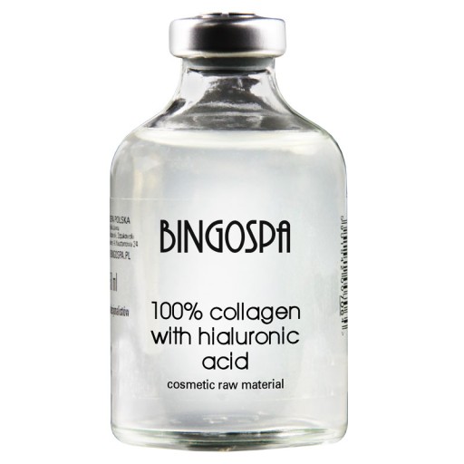 KOLAGEN 100% Z KWASEM HIALURONOWYM BINGOSPA 50 ml