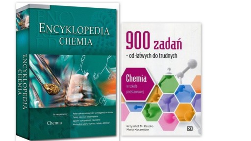 Encyklopedia Chemia + 900 zadań CHEMIA SP ZADANIA