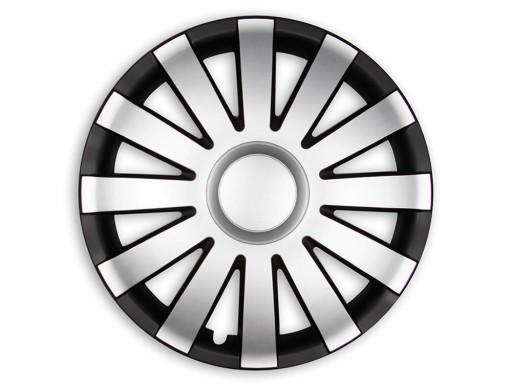 KOŁPAK KOŁPAKI AGAT BLACK/SILVER 14