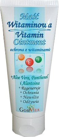 MAŚĆ WITAMINOWA OCHRONNA WITAMINY A E F 50ml GORVITA