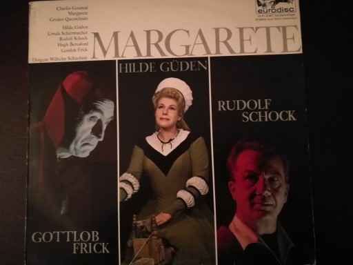 GOUNOD Margarete HILDE GUDEN Schock Frick EX