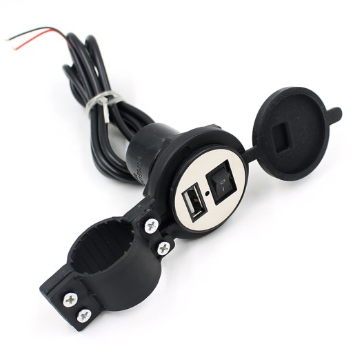 ŁADOWARKA MOTOCYKLOWA USB 5V / MOTOR / SKUTER