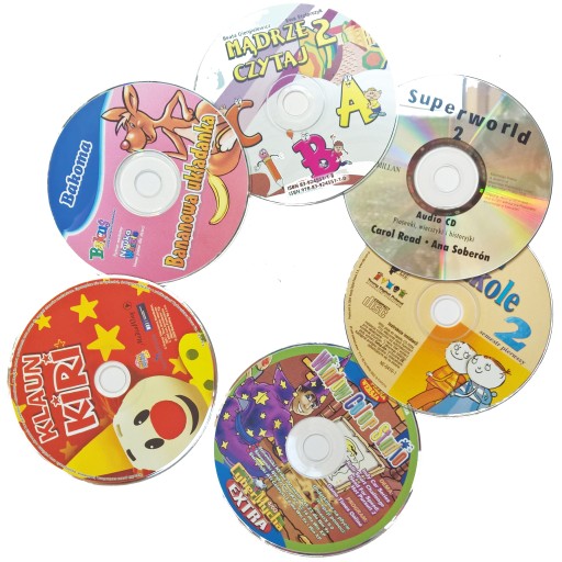 Zestaw płyt CD do starszych PC-tów VdH