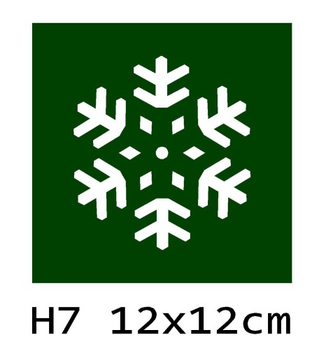 bieżnik obrus Świąteczny z filcu filc H7 12x12