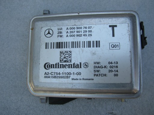 MERCEDES W117 W166 W218 W207 W212 KAMERA