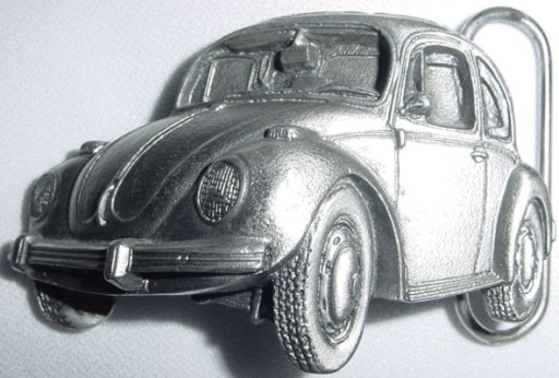 Garbus VW 1300 samochód klamra 3D zapinka kopla