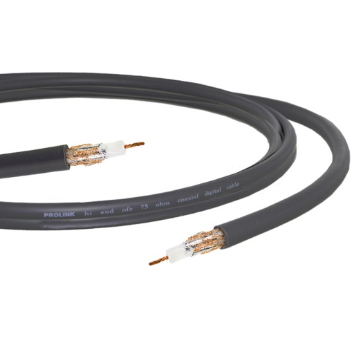 KABEL ANTENOWY KONCENTRYCZNY PROLINK CAV 1230 (TV/VID) OFC 75 Ohm NA METRY