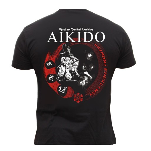 Dirty Ray koszulka T-Shirt Aikido DT20L