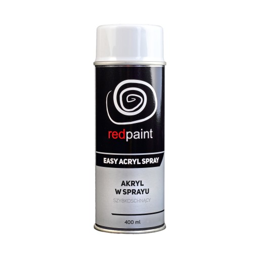 REDPAINT EASY ACRYL SPRAY 400ML BIAŁY MATT